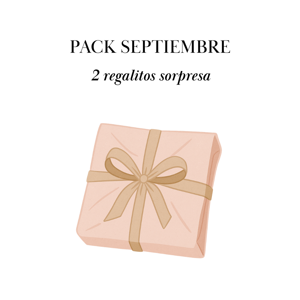 Pack Septiembre (2 regalitos sorpresa) 🎁