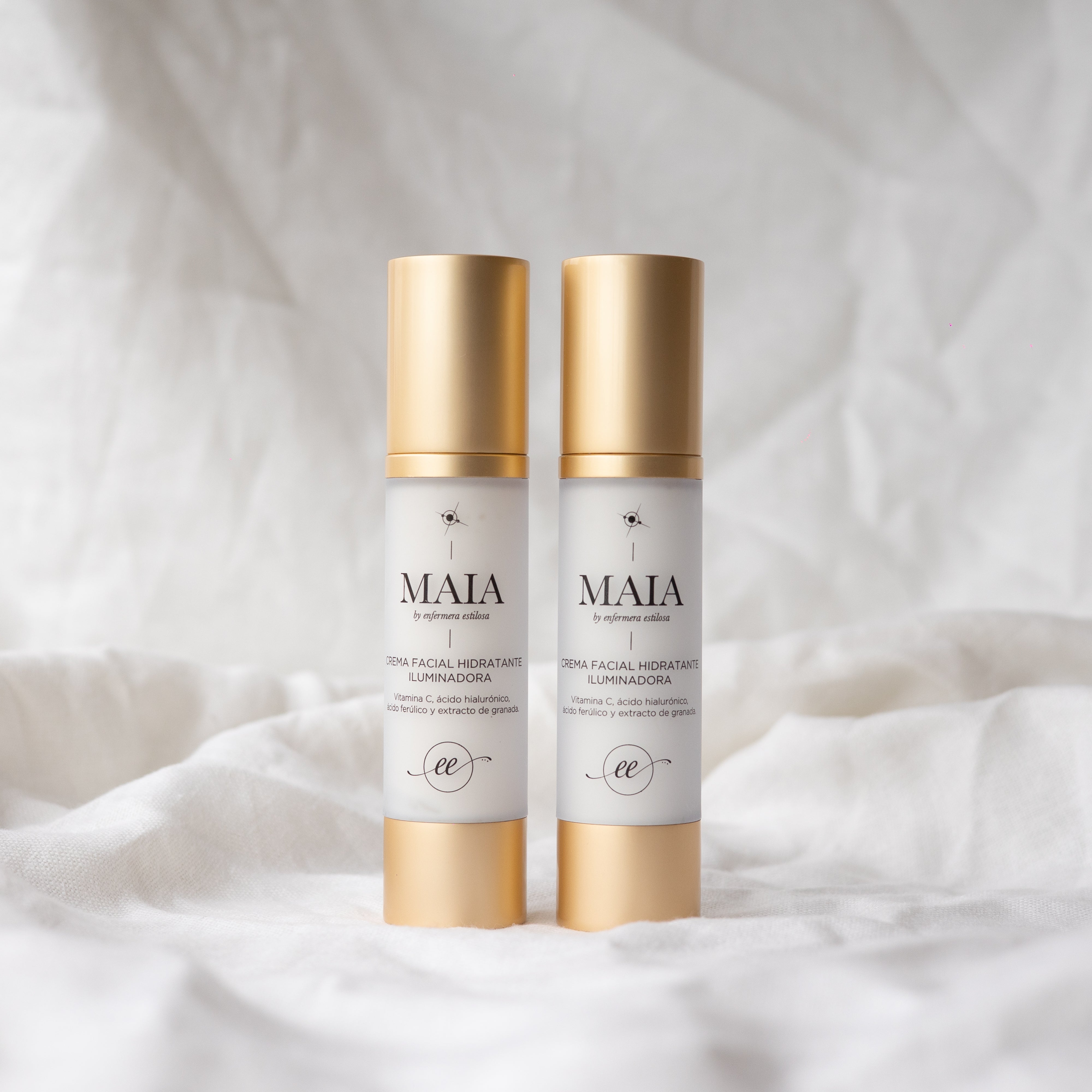 Pack duo MAIA crema hidratante iluminadora