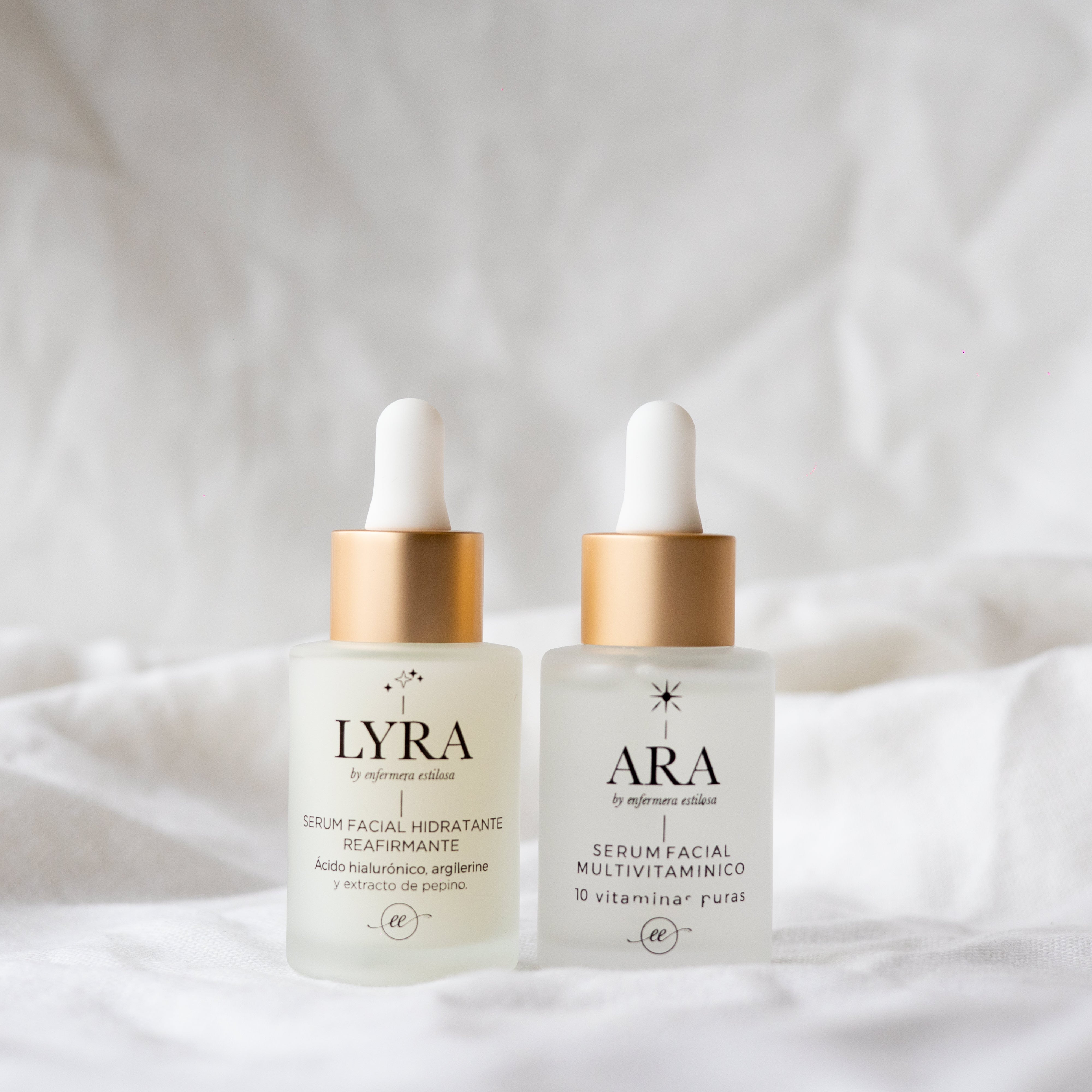 Pack sérums Lyra+Ara rutina dia y noche